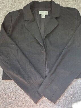 Rachel Zoe Black Classic Notch Lapel Blazer